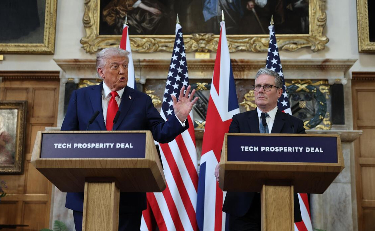Trump keir starmer