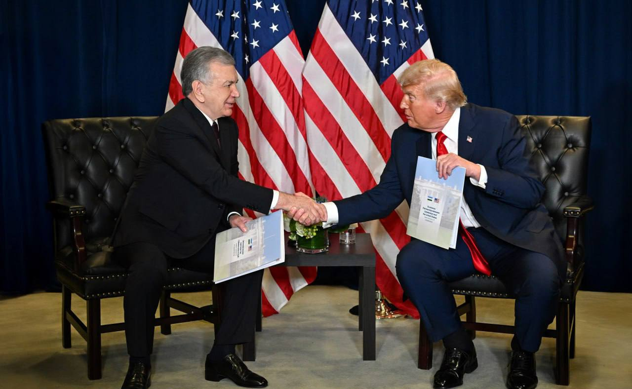 Trump mirziyoyev
