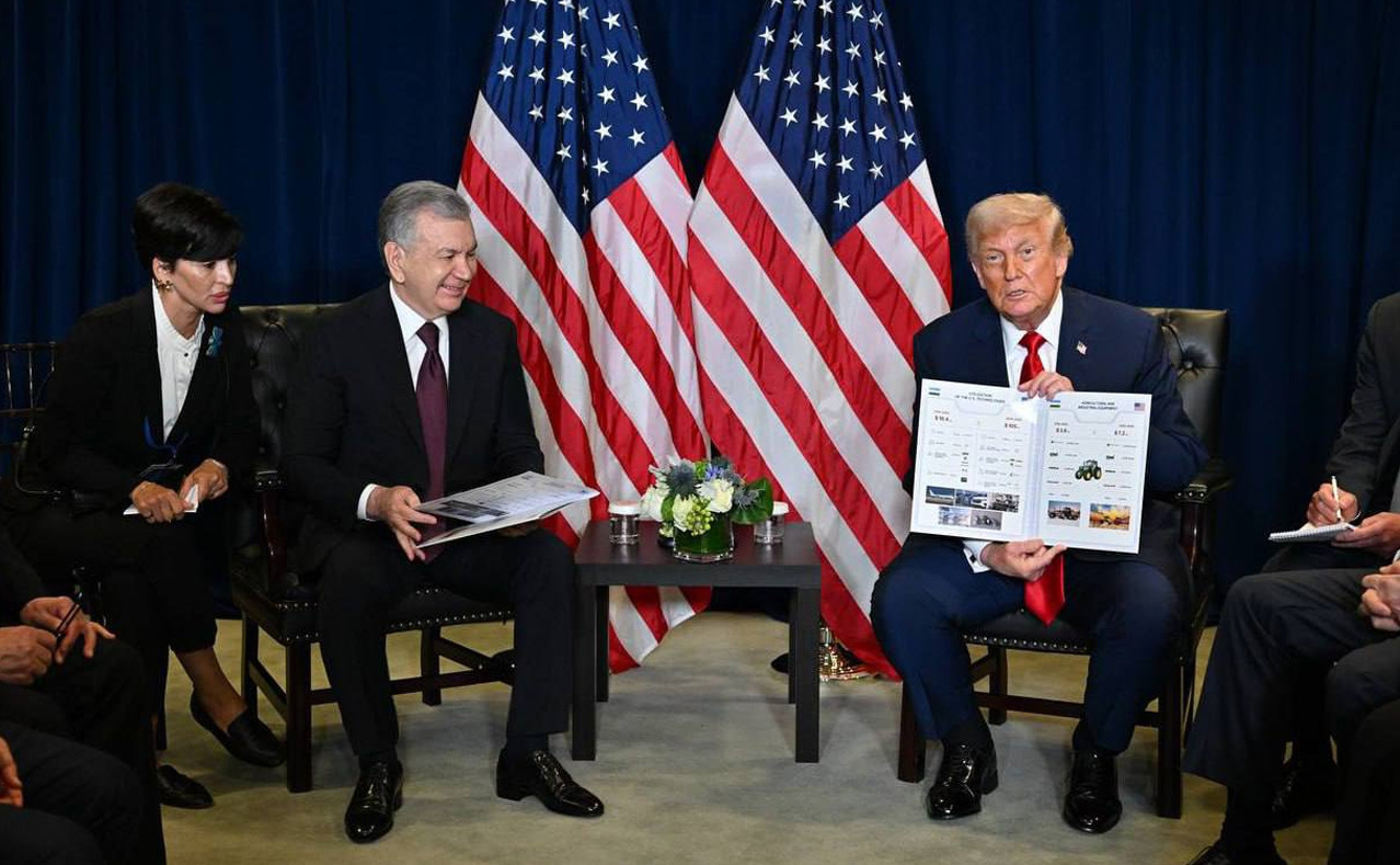 Trump mirziyoyev